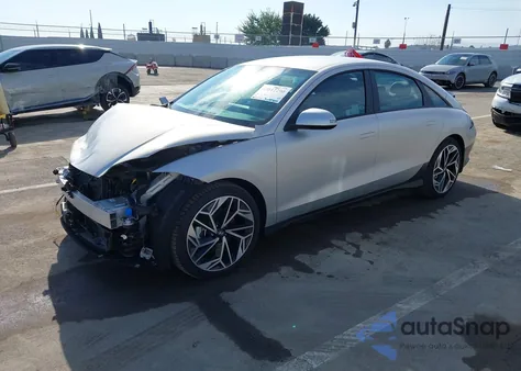 2025 Hyundai Ioniq 6 Sel from USA, damaged, VIN KMHM34AA0SA092419